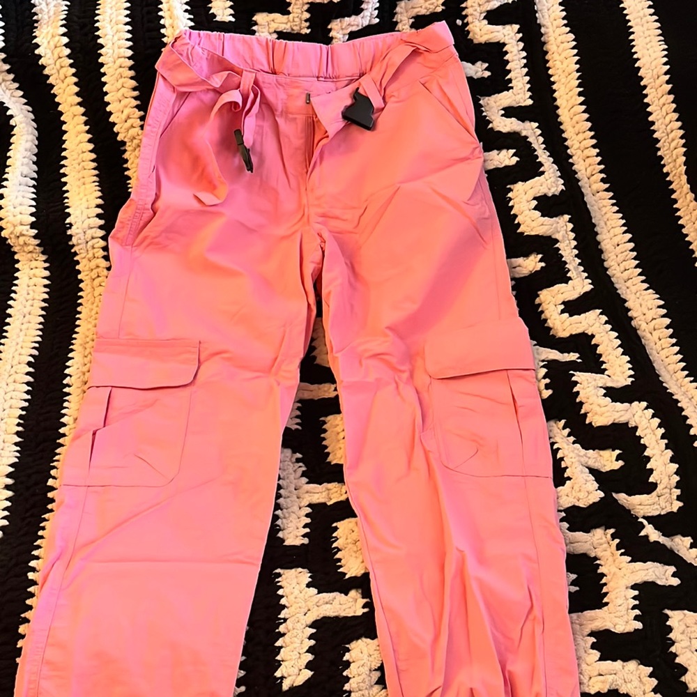 pink cargo pants